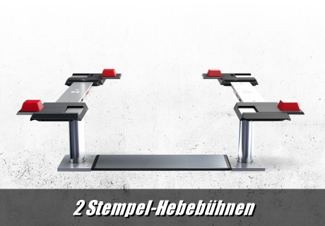 2-Stempel-Hebebühne